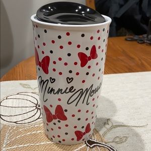 Minnie Mouse Ceramic travel cup